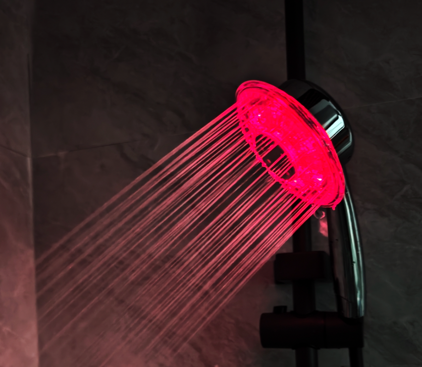 CellAura Halo Red Light Shower Head