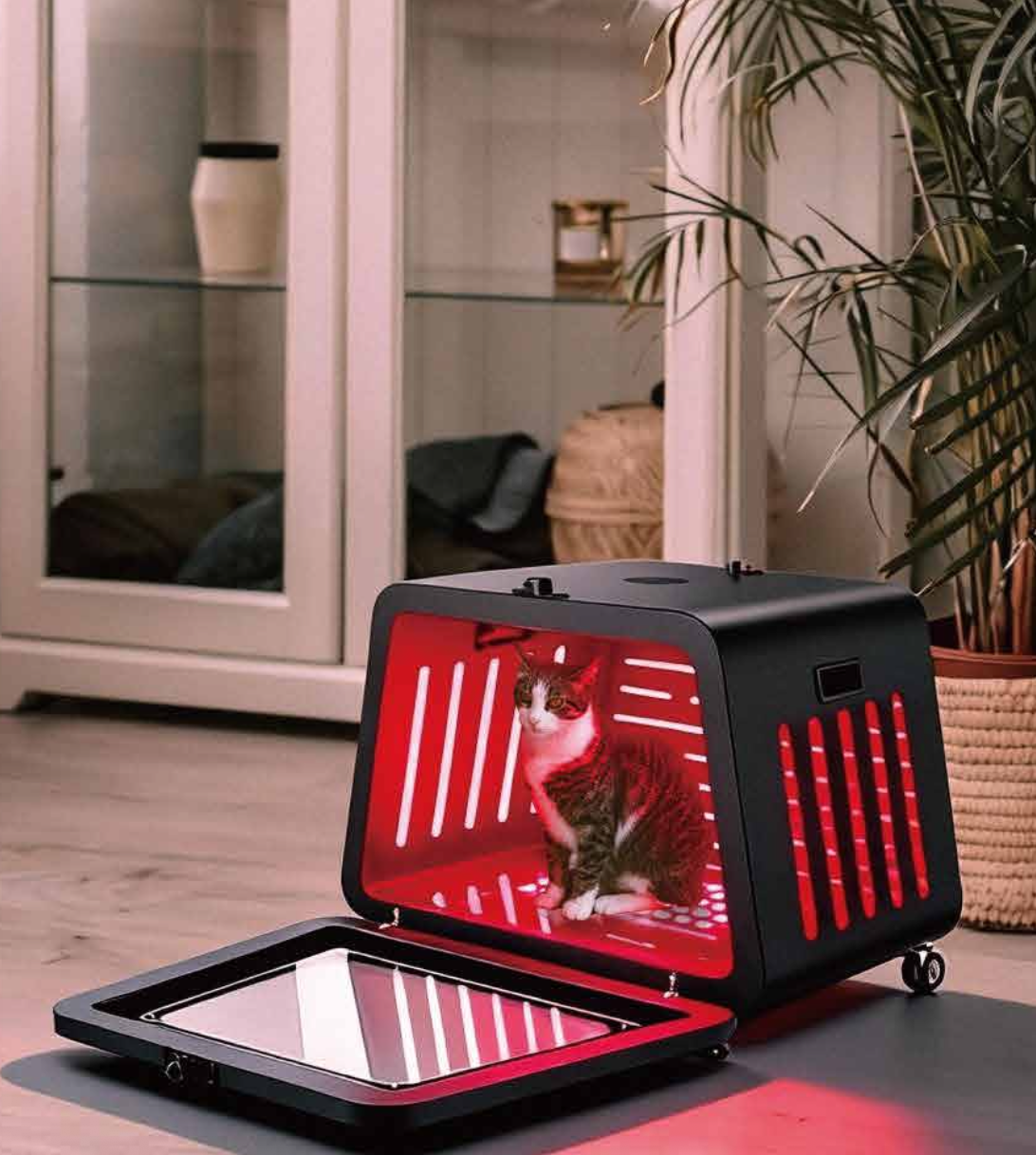 Red Light Therapy Dog/Cat Breathable Crate