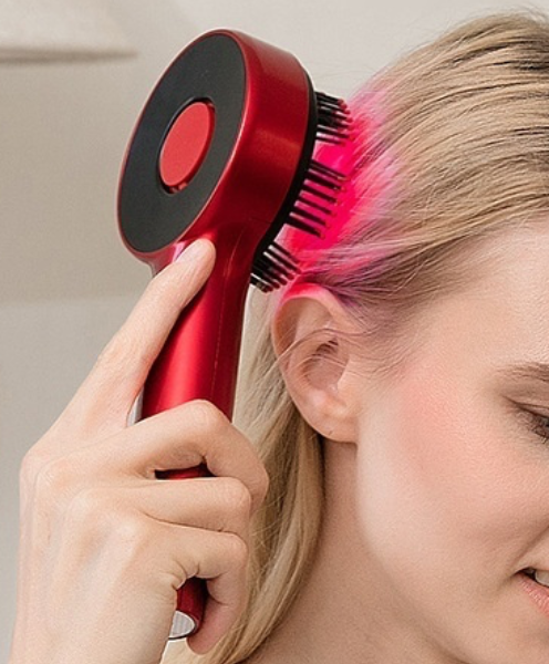 Red Light Scalp Care Scalp Cleaning Vibration Massage