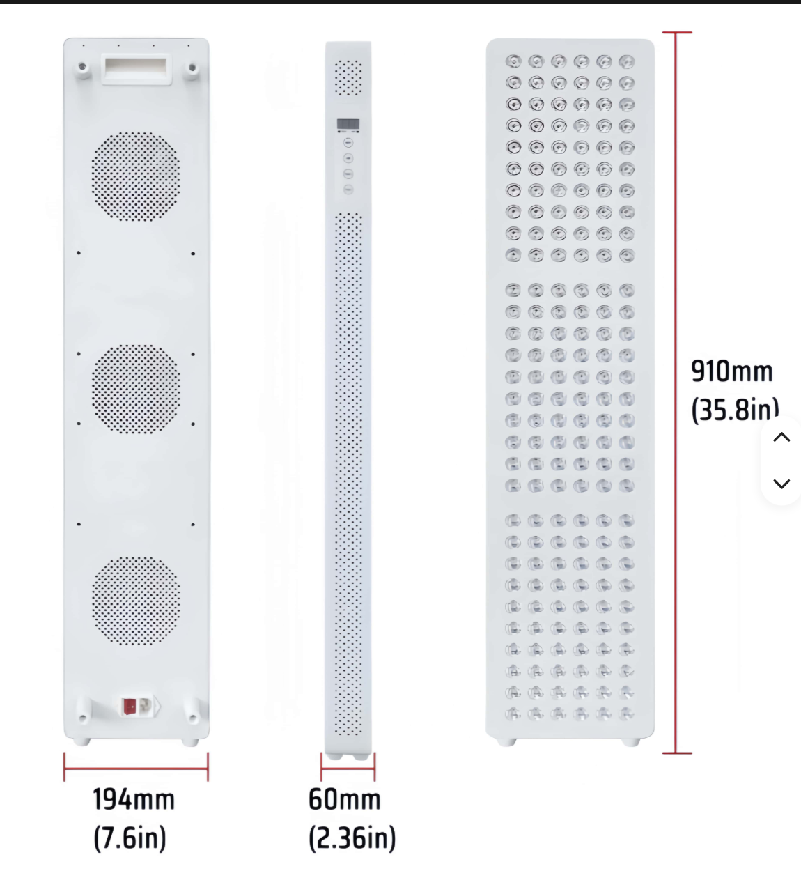 CellAura Elite 1000 Full Body Red & Near-Infrared Light Therapy Panel